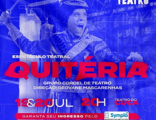 Feira Tem Teatro celebra heroína baiana com espetáculo “Quitéria”!