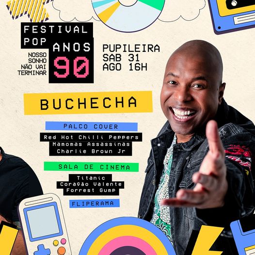 Prepare-se para uma viagem no tempo! Festival Pop Anos 90 toma conta de Salvador