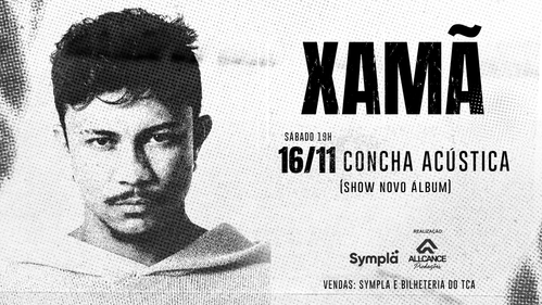 Xamã desembarca em Salvador com show inédito na Concha Acústica!