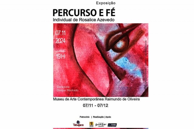 “Percurso e Fé”: A Jornada Artística e Espiritual de Rosalice Azevedo Chega ao MAC