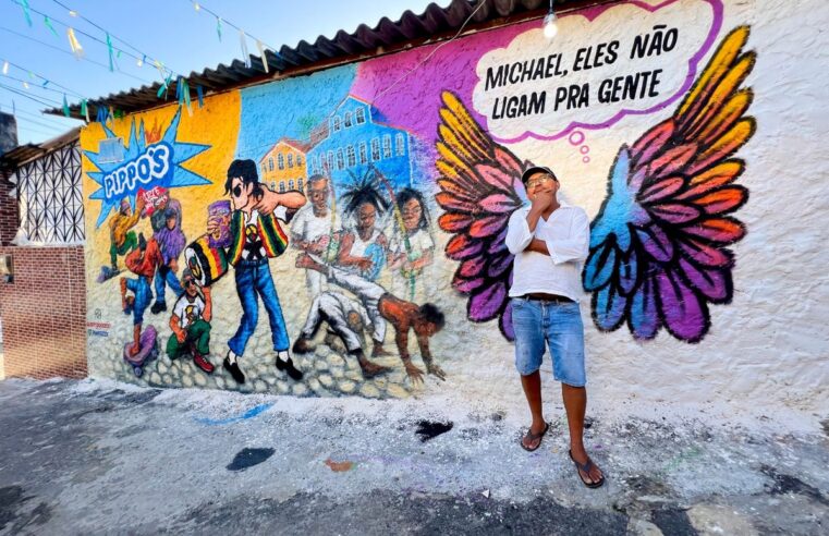 Artista do subúrbio brilha com homenagem a Michael Jackson e conquista o “Pippo’s Arte nas Ruas”!